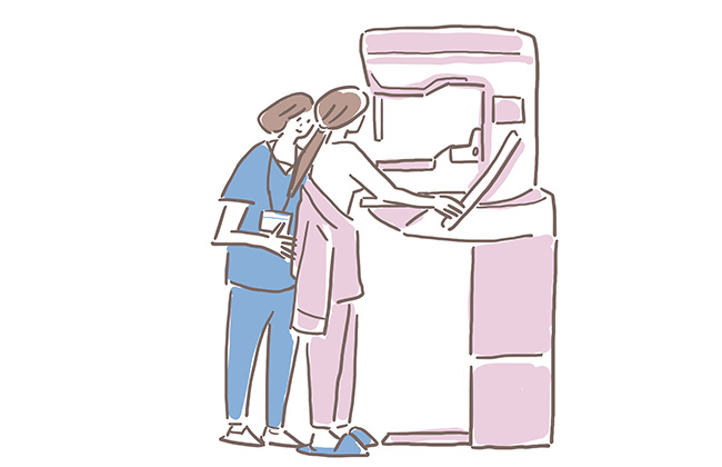 マンモグラフィ検査